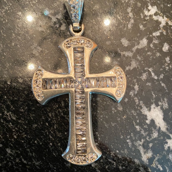 Diamond Cross silver - Picture 4 of 6